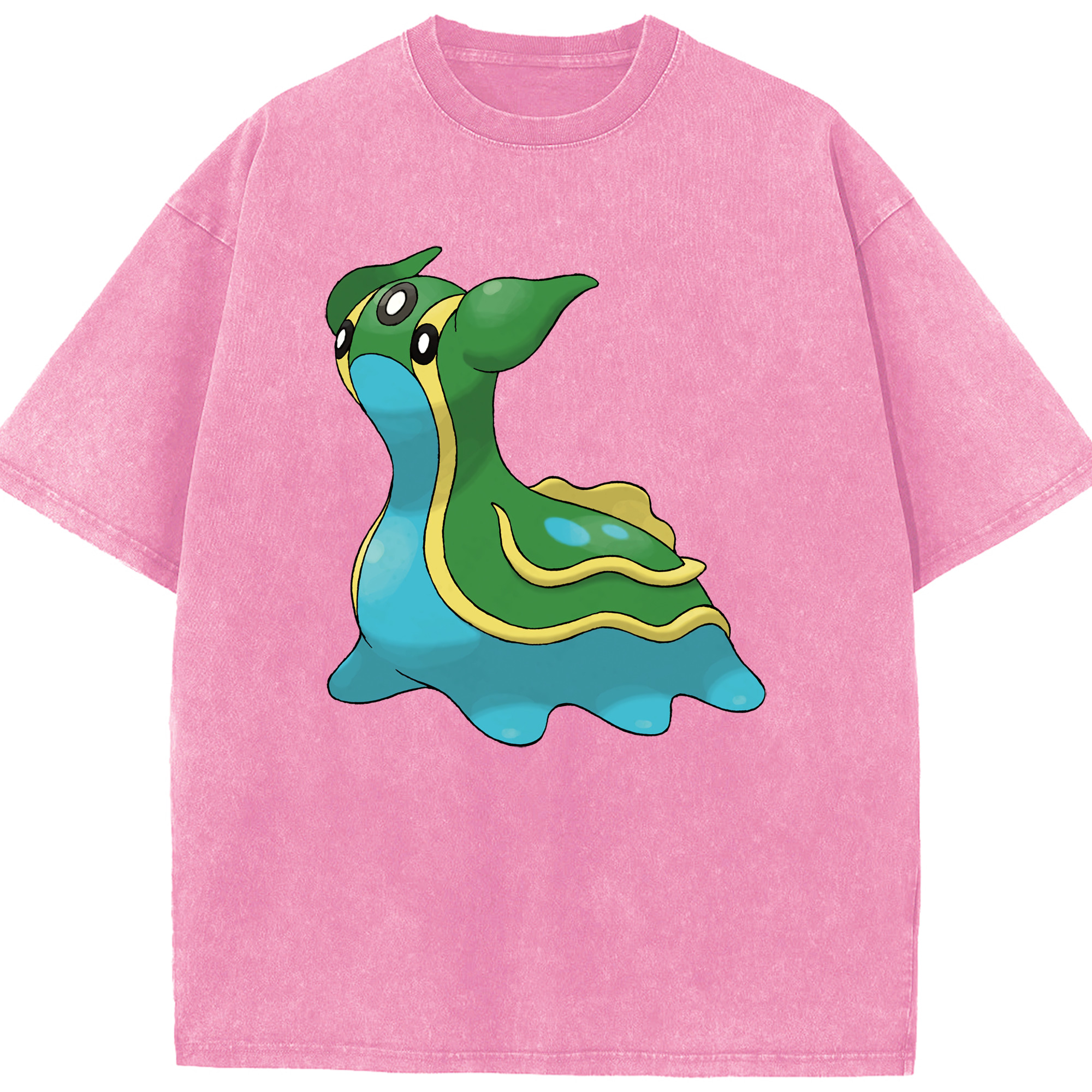 （画像用） ポケットモンスター Pokémon 綿100% ヴィンテージ風 半袖Tシャツ（フロントプリント）